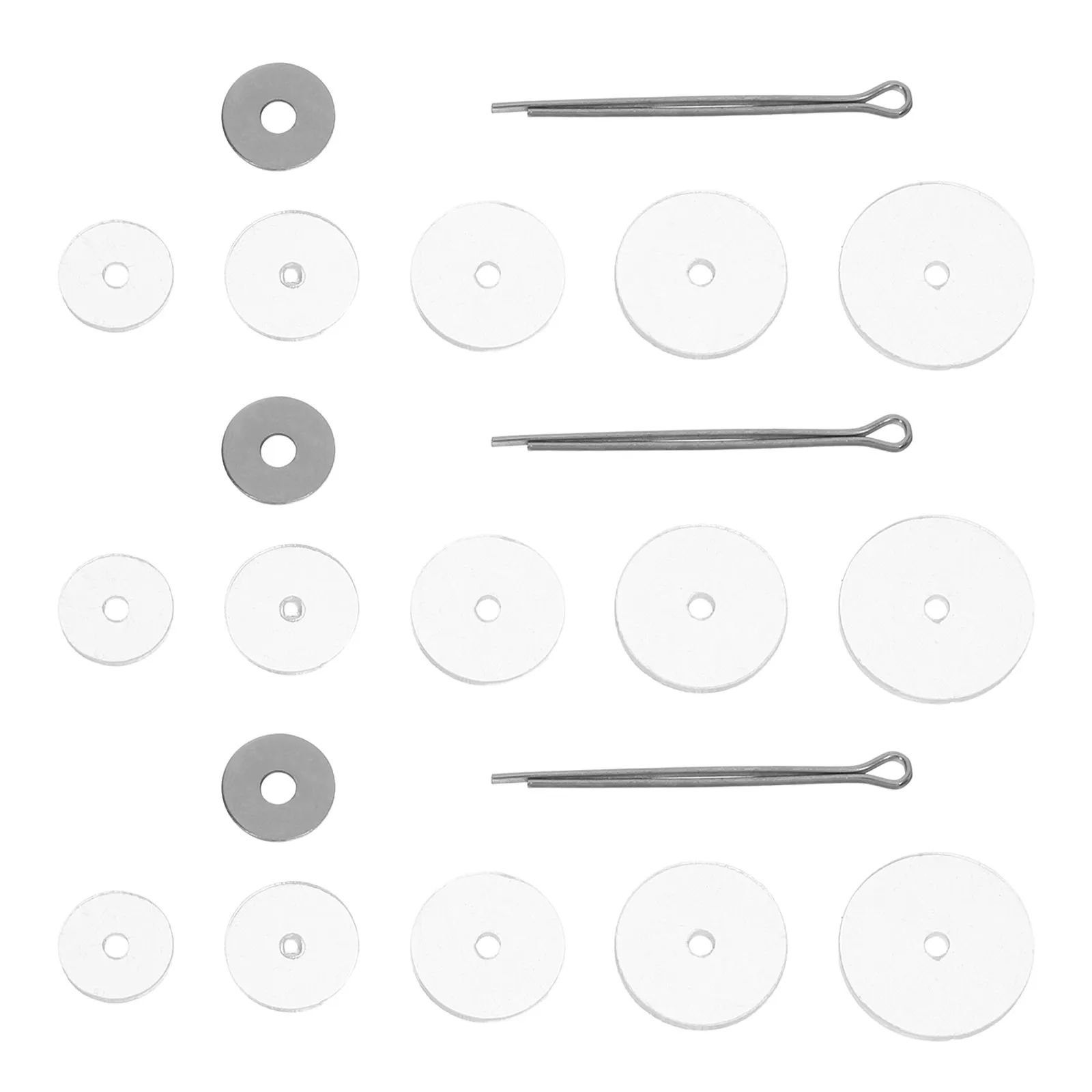 

1 Pack Acrylic Bear Joint Rotatable Flexible Connectors 12 14 16 18 20Mm DIY Cotter Pin Movable Joint Making Supplies