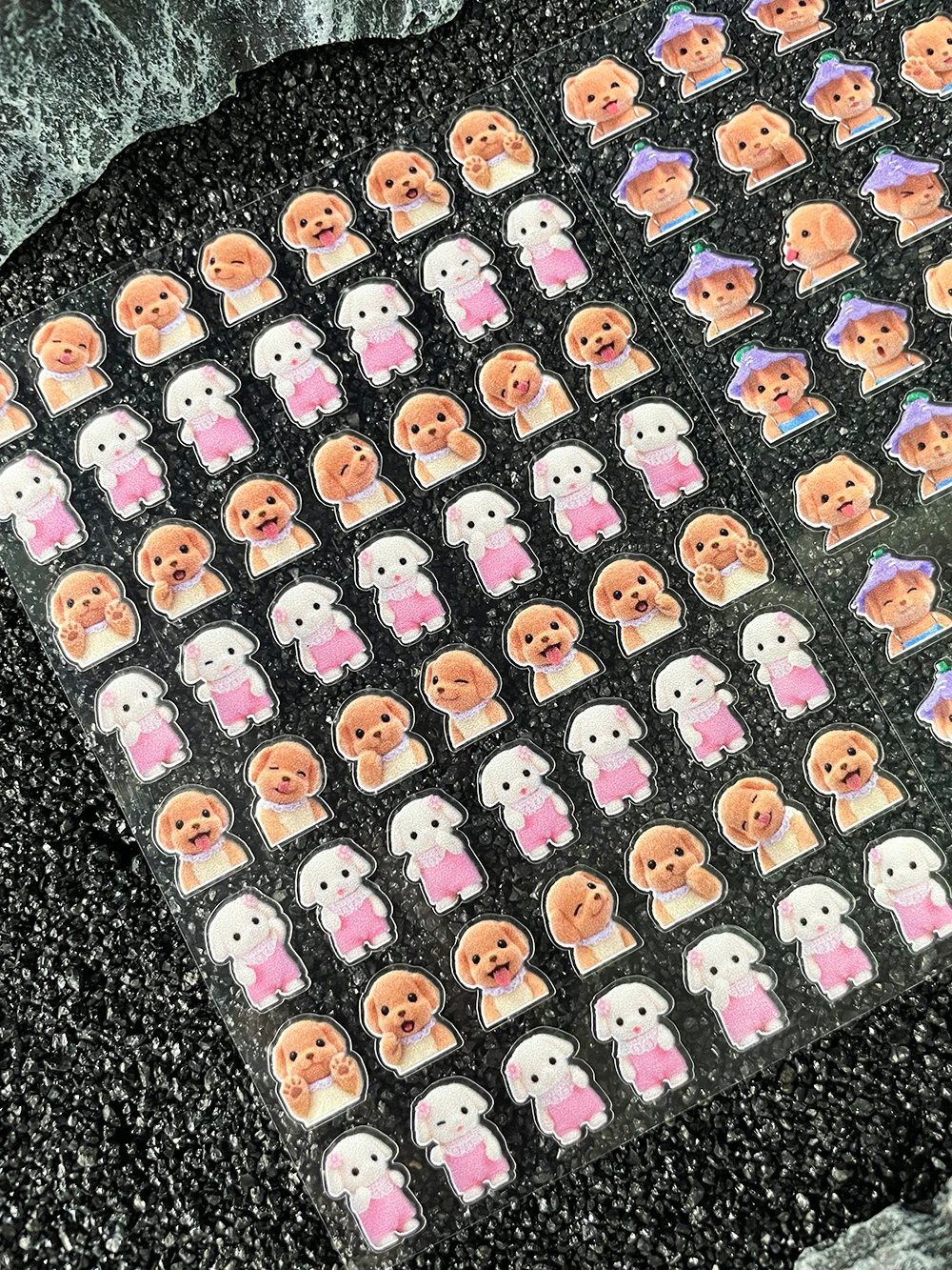 

Kawaii Senbel Family Anime Party Stickers Nail Art Japanese Anime Self Adhesive Nail Sliders Diy Accessory Korean Nail Sticker