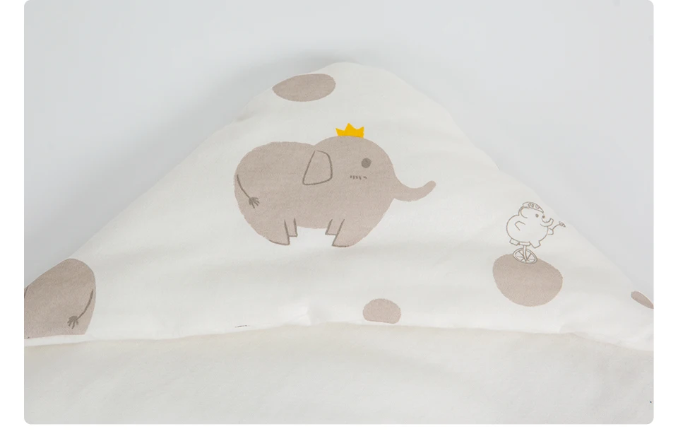 Baby-Wickeldecke für Neugeborene mit Winddichter Kapuze für Kindersitz Herbst Warme Umhüllung für Entlassung 0-6 Monate – Detail 19