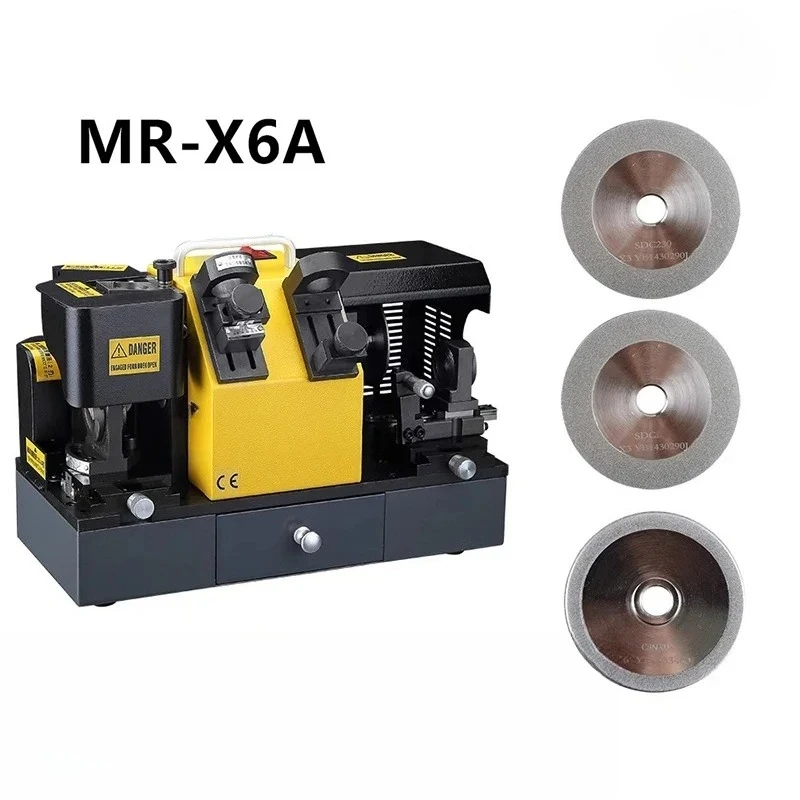 

MR-X6A Milling cutter grinder Durable End Mill Sharpener 4-20mm, Can Grind Normal and Spiral End Mills