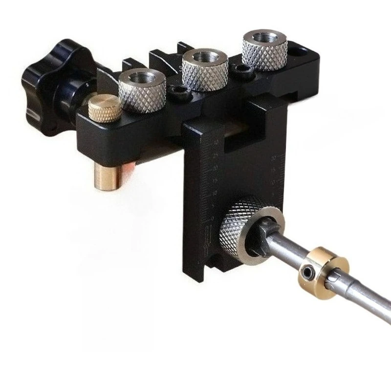 3-in-1パンチ15mm偏心ホイールコネクター木製チップパンチポジショナー丸太ほぞ家具用