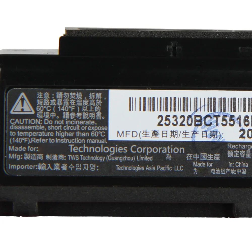 Replacement Battery P1089503-003 For Zebra ZR638 QLN220 QLN320 ZQ500 ZQ510 ZQ520 P1051378 Rechargable Li-ion Batteries 1500mAh - view 5