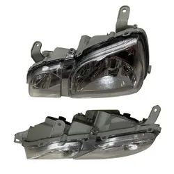 A Pair Car Headlight For Toyota Gaia SXM10 SXM15 CXM10 1996 to 2002 Headlamp