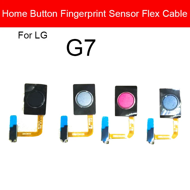 Home Button Fingerprint Sensor Flex Cable For LG G5 G6 G7 ThinQ G710 Nexus 5X Finger Reader Touch Sensor Flex Ribbon Spare Parts