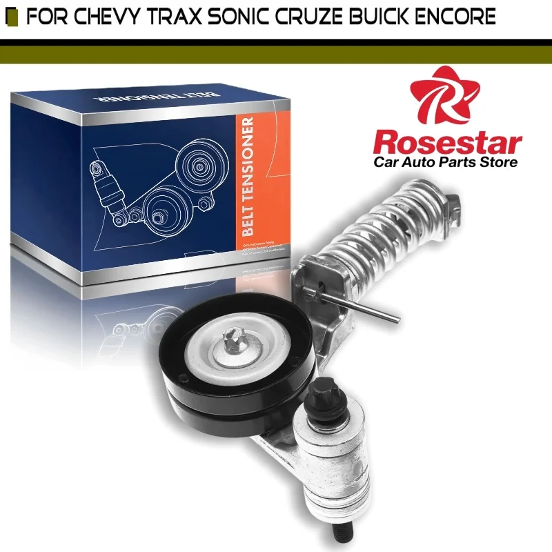

Belt Tensioner w/Pulley for Chevy Trax Sonic Cruze Buick Encore 1.4L 55565236, 55352021, 90531965, 90531986