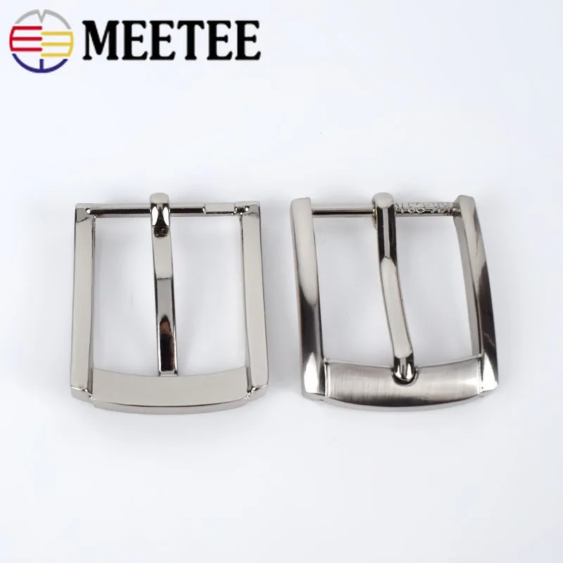 2/10pcs 30mm Men Metal Alloy Belt Pin Buckles Leathercraft Hardware for Waistband Belts Head 28-29mm DIY Jeans Accessories KY090