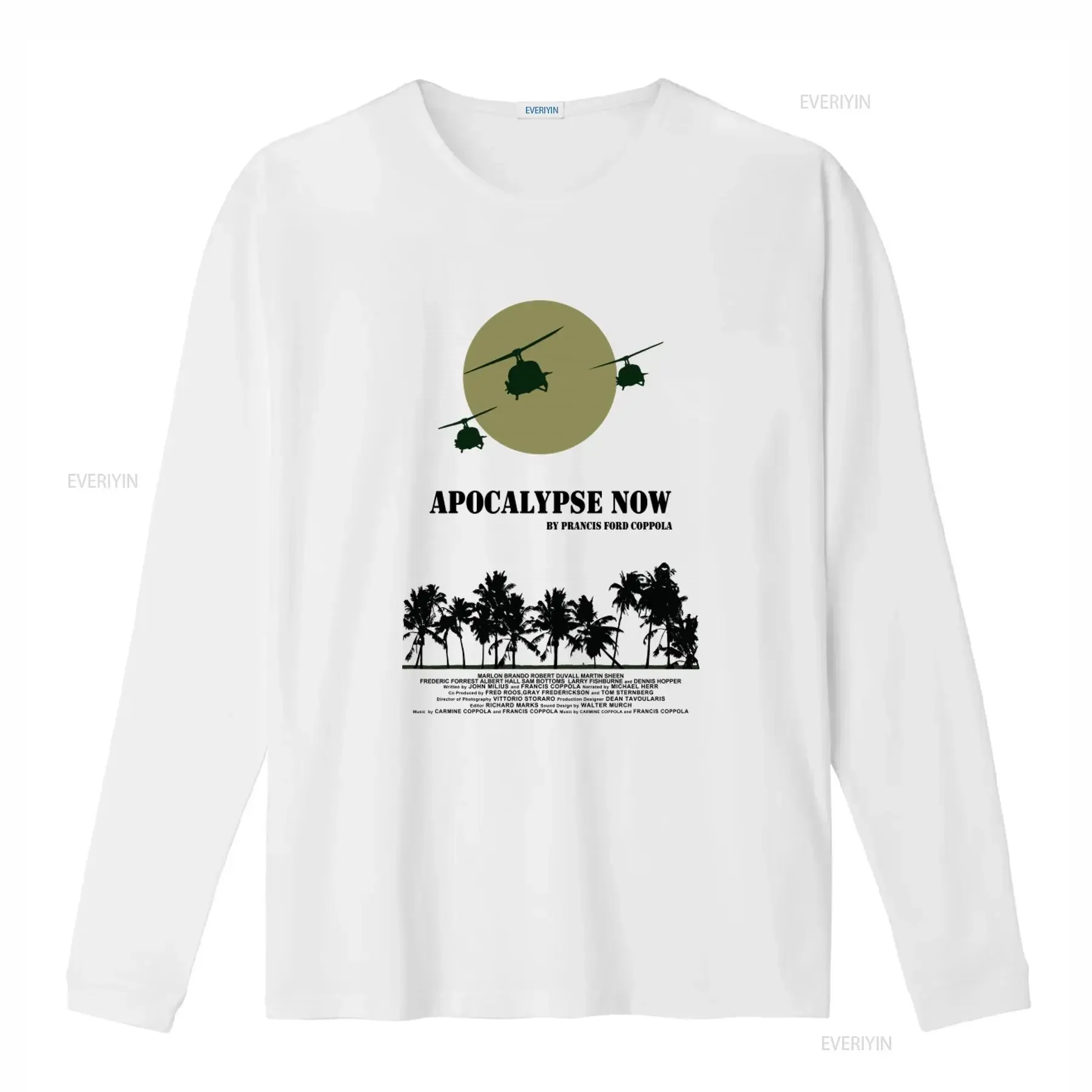 Apocalypse Now Movie Poster Men's T Shirt Available in All Sizes from S to 5XL vintage Washed Stylish streetwear Stretched