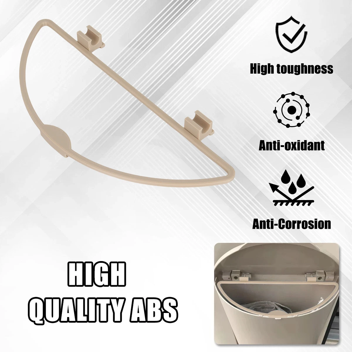 1 قطعة سلة المهملات RV نوع المشبك قوة استبدال D-حلقة حقيبة شماعات ل هارتال متنقل قافلة شاحنة تخييم RV اكسسوارات