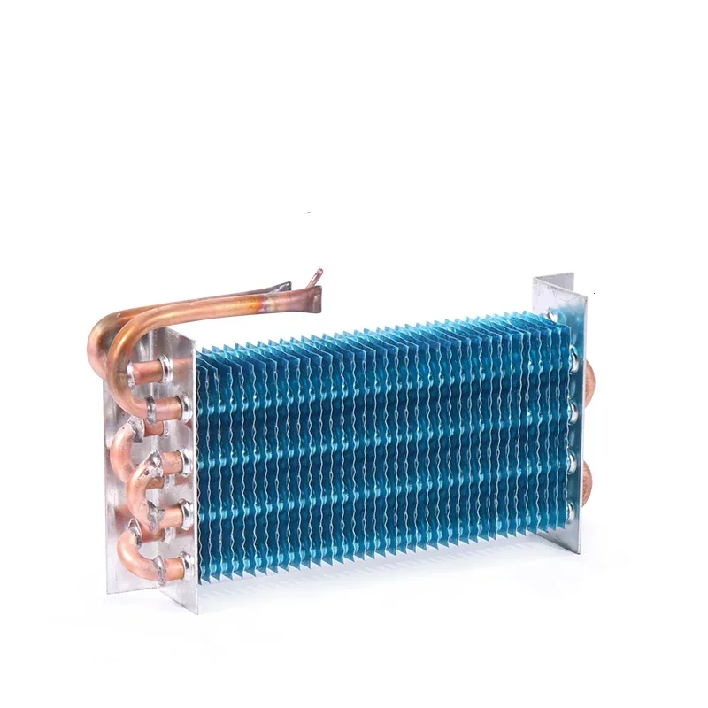 

Evaporator Freezer Refrigerator Freezer Refrigerated Display Cabinet Freezer Copper Tube Fin Air-cooled Condenser 2*4*260MM