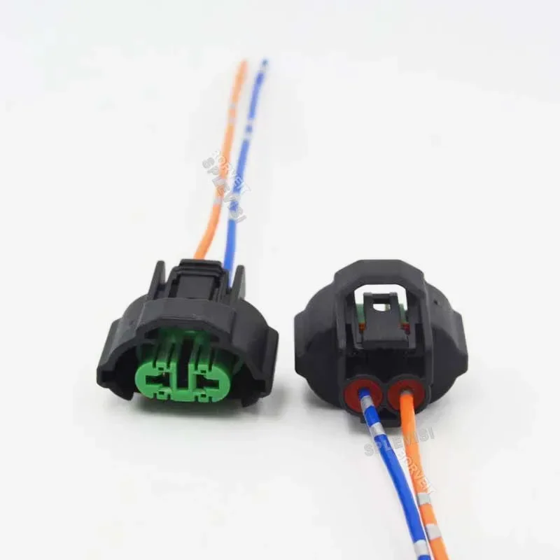 2Pcs Wire Pigtail Female H11 H8 Two Harness Headlight High Low Beam Fog Bulb Replace OE Connector accesorios para automóvil