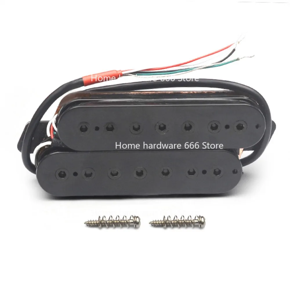 Sector Pickup 7-string Dual-coil Pickup N-8.8k/N-14.2K Four-core Wire Output Coil Tap Connection