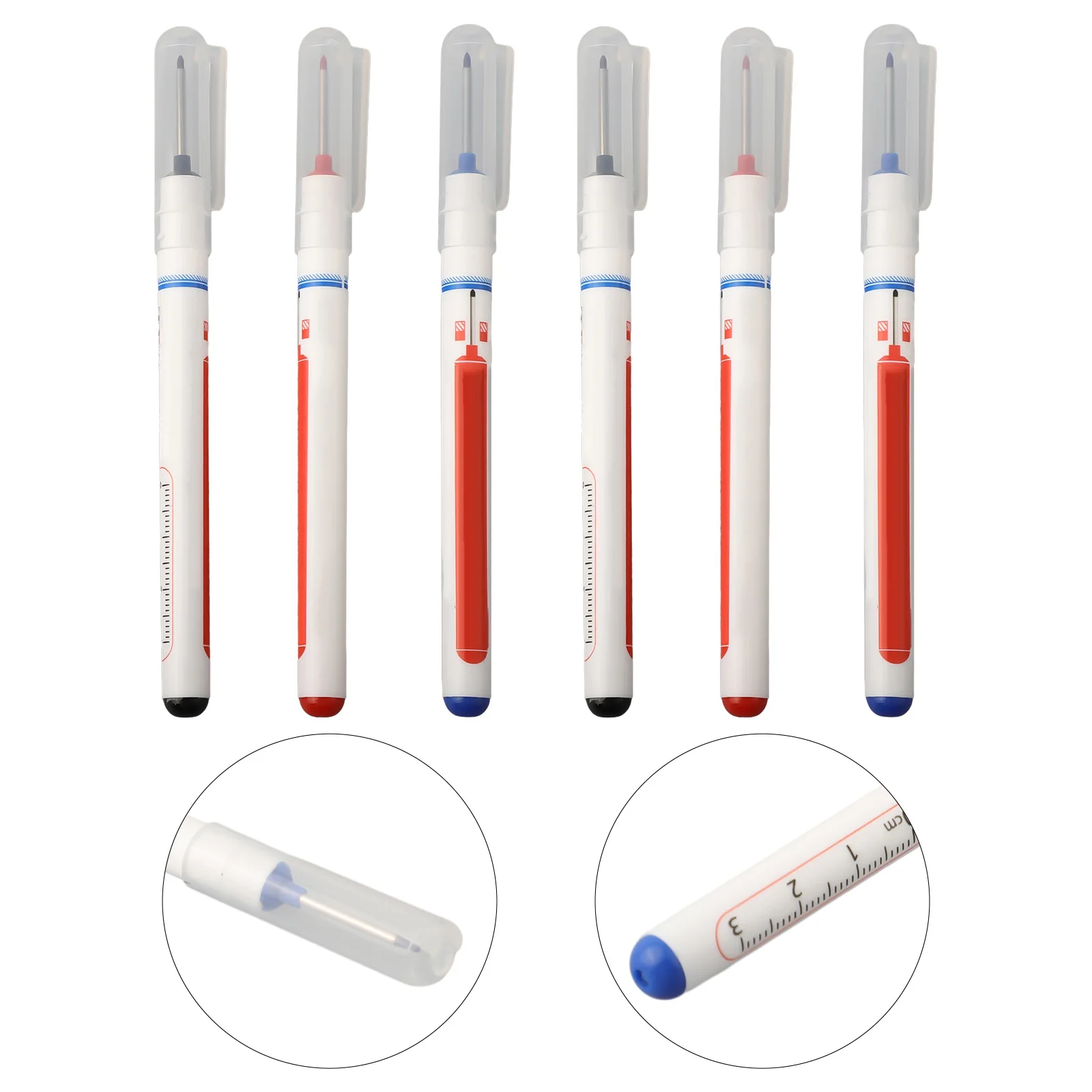 Waterproof Marker Pen Woodworking Blue 20mm - Woodworking - Multi-purpose Marker Pen Multi-purpose Long Head Markers