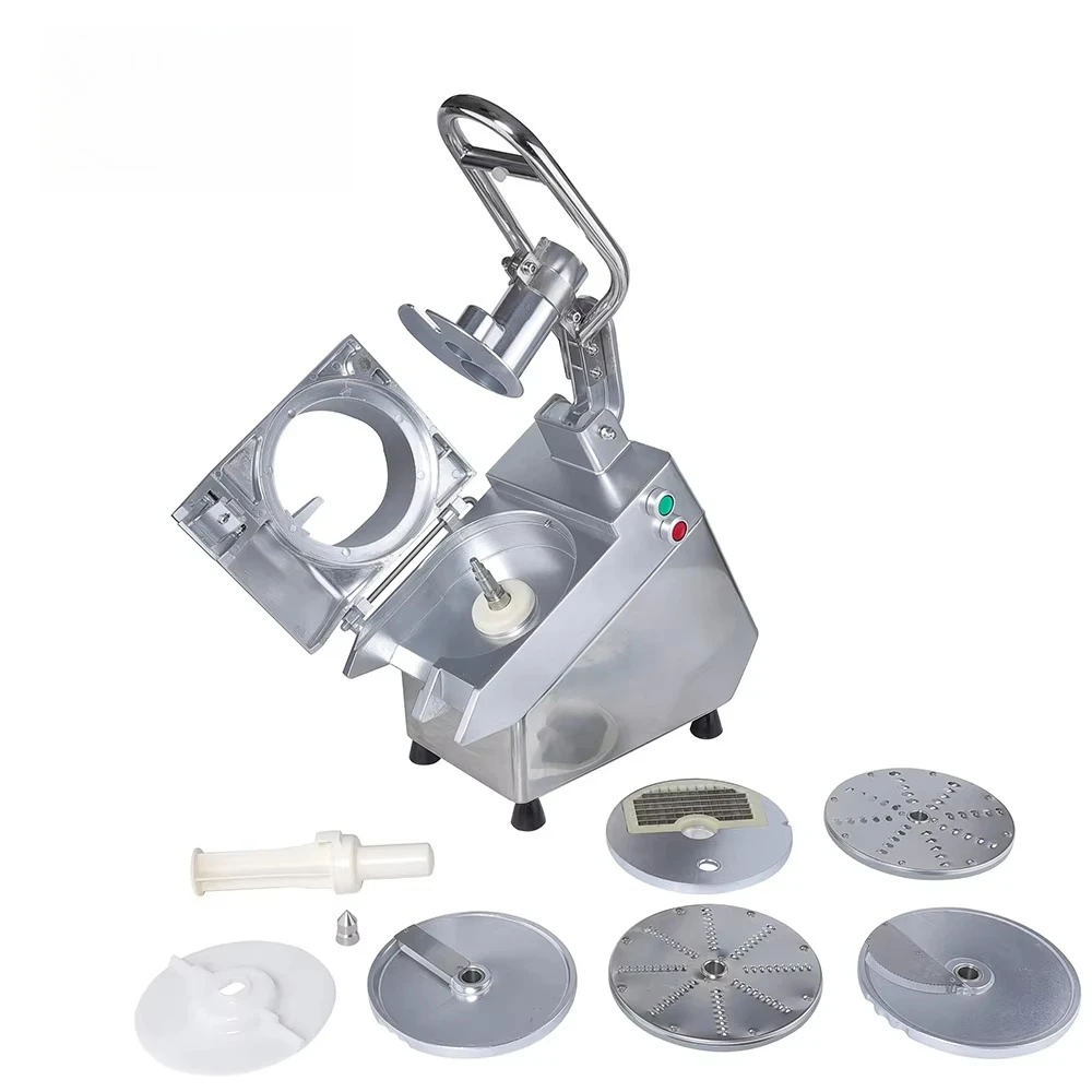 Welldone Commercial Cucumber Onion Cheese Potato Crinkle Cutting Multi Functional Automatic Electric Chopper Vegetable Cutter