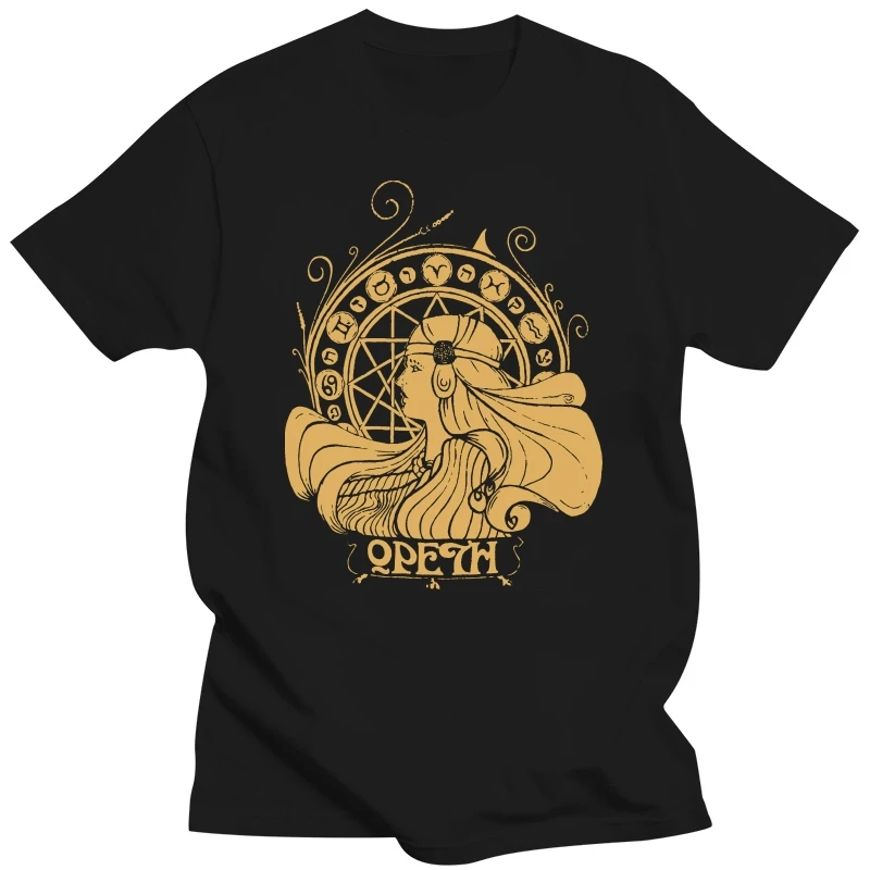 funny t shirts Men's Opeth Zodiac Summer Fashion T-shirt