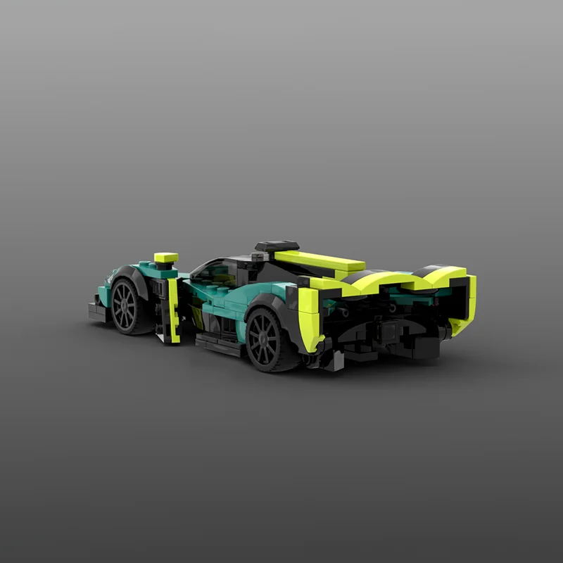 NEW 296PCS City Hot Selling  Racing Modular Aston Martin Valkyrie Model DIY creative ideas Children Toy birthday Gift Blocks