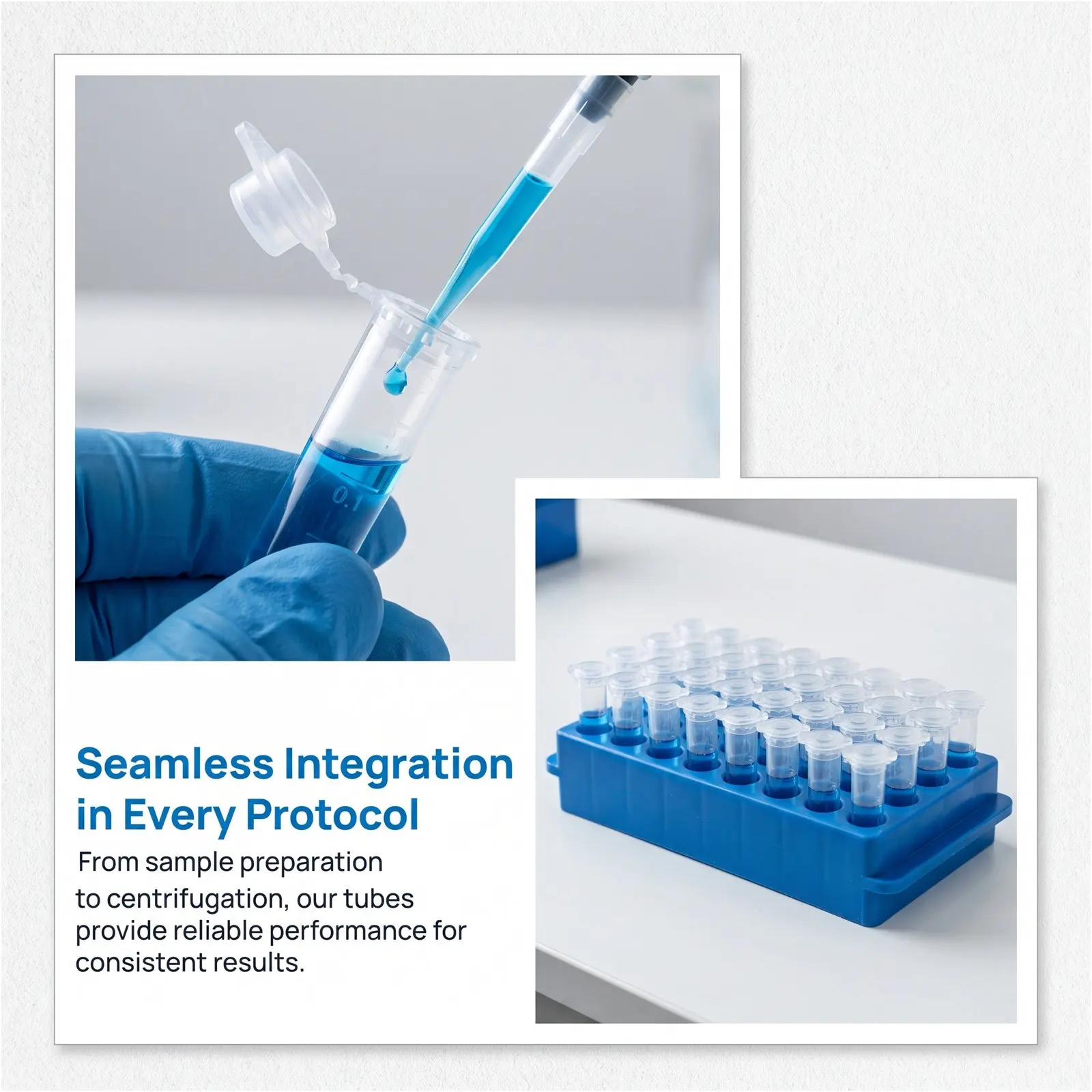 500Pcs Clear Microcentrifuge Tubes Graduated Marked Plastic Laboratory Sample Storage Centrifuge Vials Test Tubes