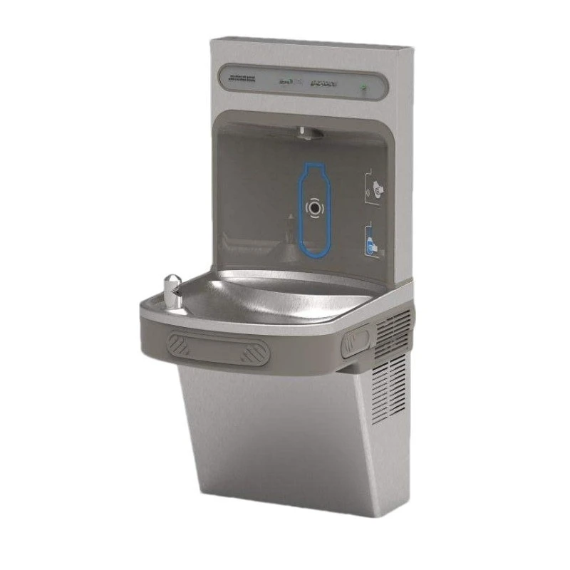 

Public stainless steel direct drinking machine pressing induction wall hanging outdoor water dispenser
