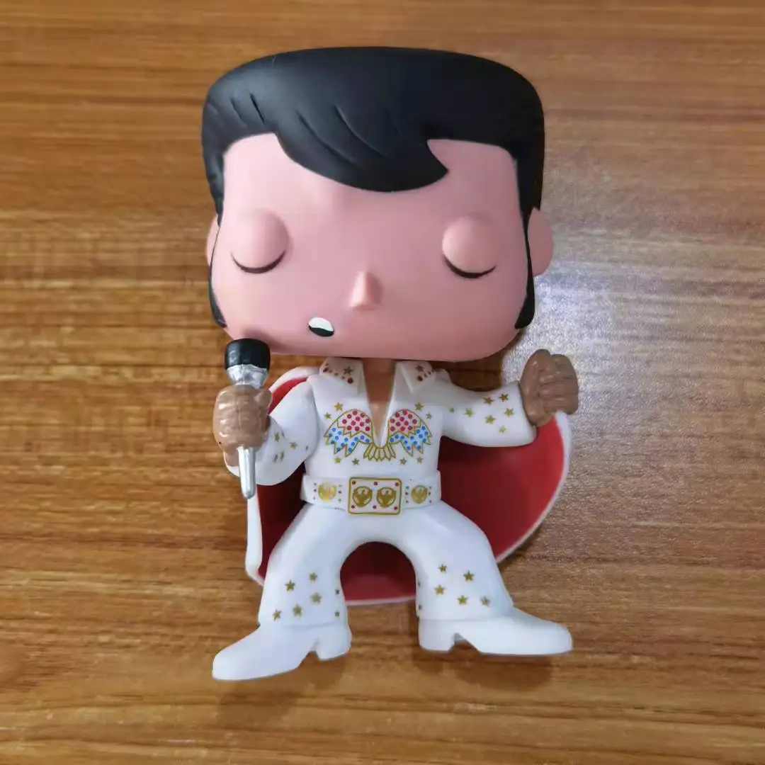 Anime 1970\'s Elvis Vinyl Model  Figure 10cm