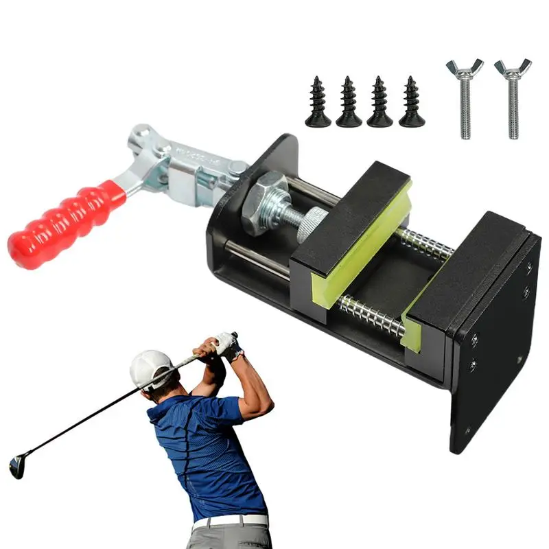 Golf Club Regrip Vise Tool Professional Golf Club Gripping Station Golf Club Shaft Clamps Gripping Quick Shaft Clamp Grip