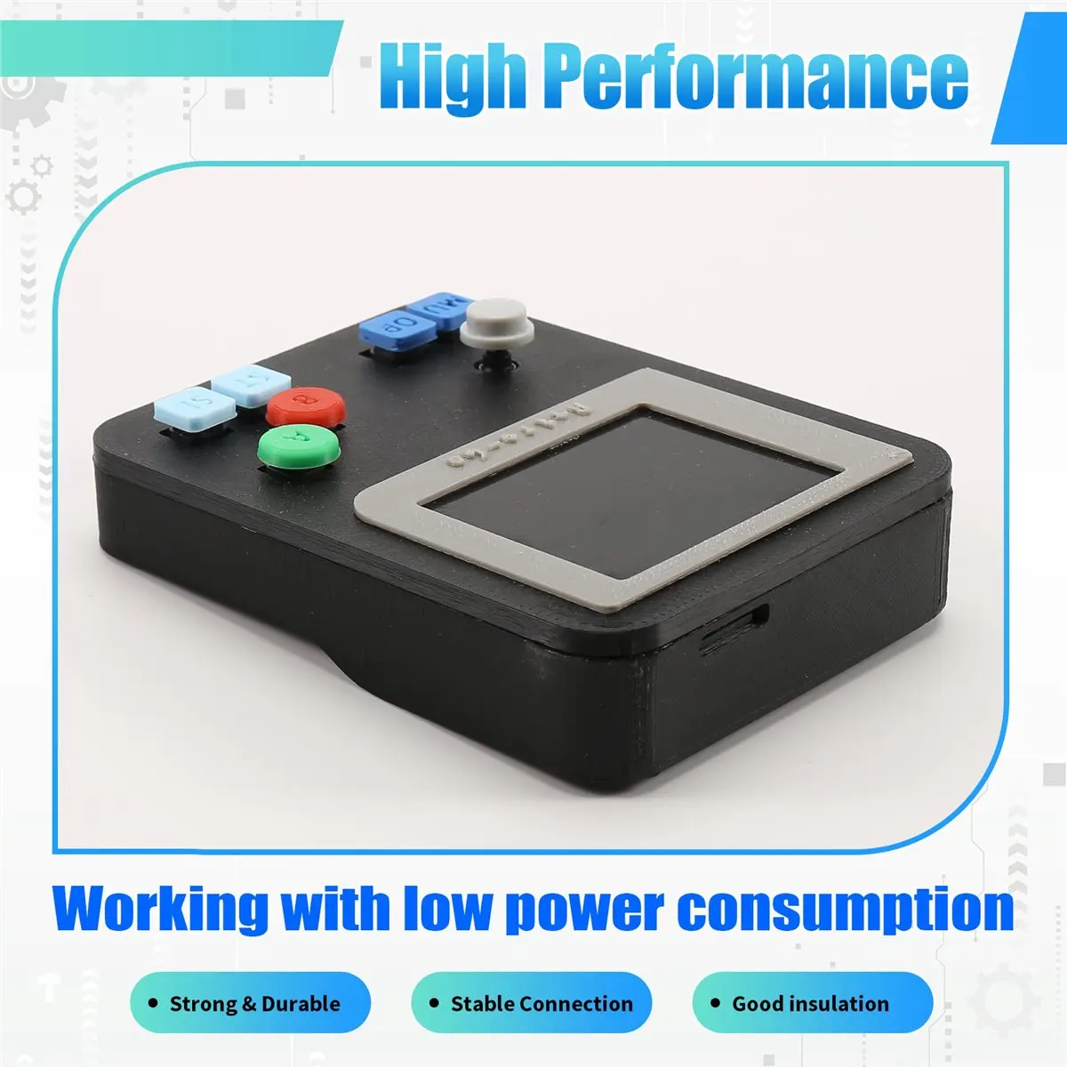 

Retro-Go - Handheld Game Console - Portable /FC Emulator, 2.4'' IPS Screen, Preloaded 100+ Games Black