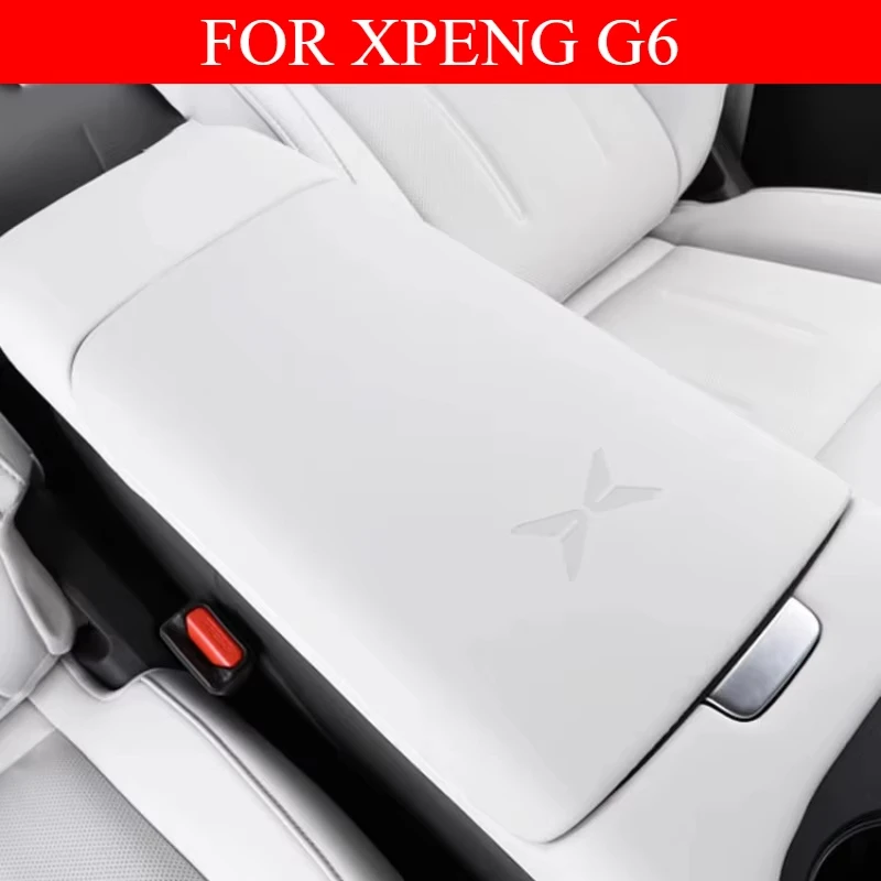 

For Xiaopeng Xpeng G6 Central Armrest Box Cover Protective Leather Cover Interior Accessories Decoration Modification Parts