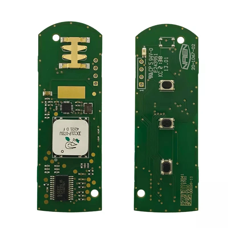 CN 014096   Oryginalna jedna para 3-przyciskowych inteligentnych kluczy do Chevrolet Captiva 2021-2022 Remote 433 MHz PCF7952 47 Chip