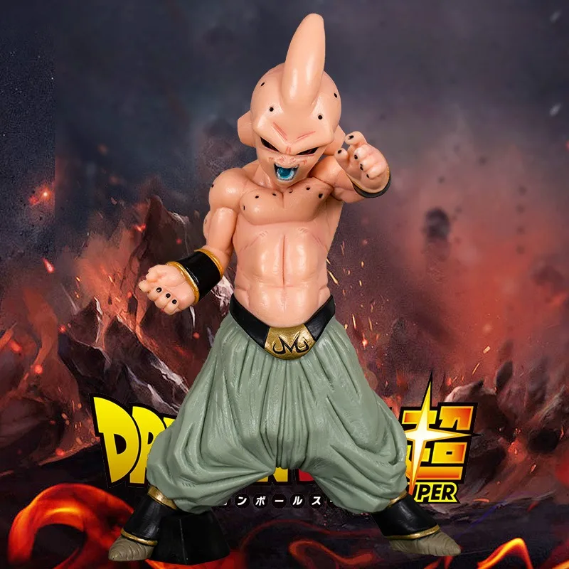 

19cm Dragon Ball Majin Buu Anime Figure Action Figures toys model statue Collection Desktop decoration Pendant kid birthday Gift