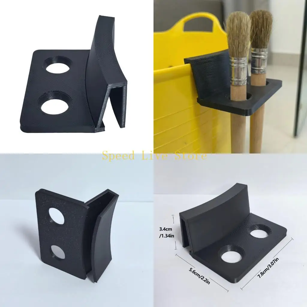 547C Car Wash Brush Stand Convenient Storage Solution For Vehicle Cleaning Tools Bucket Brush Holder Bracket