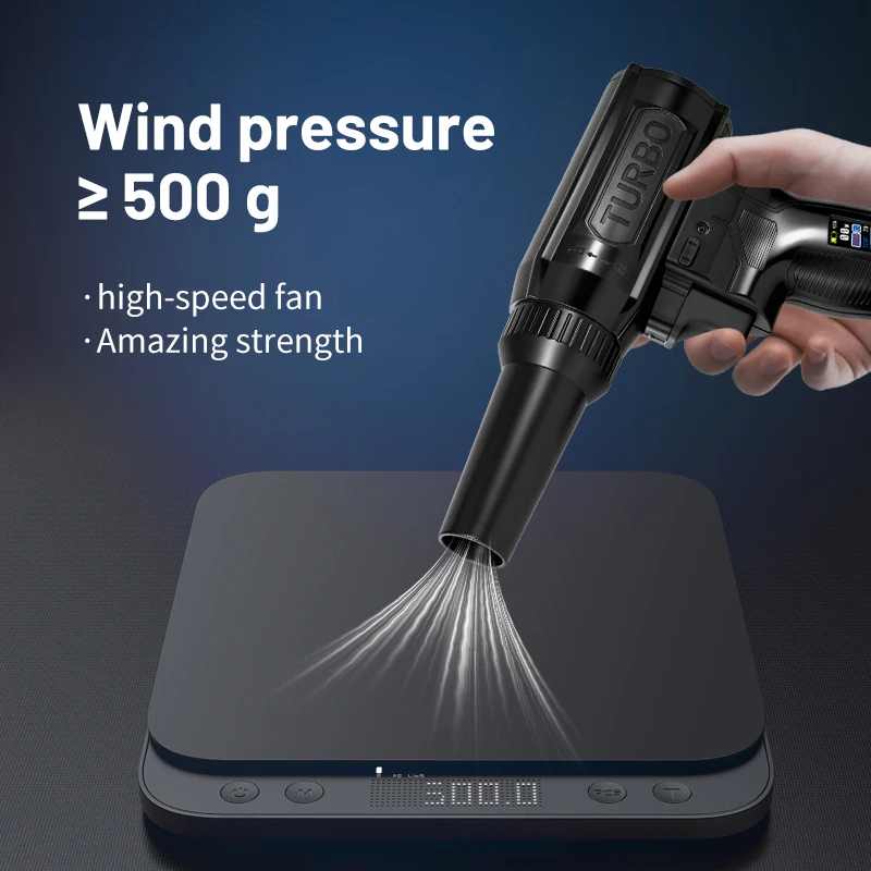 40mm turbo ventilador sem escova poderoso ventilador de ar velocidade do vento 500g espanador de ar aspirador de pó para carro/teclado/pc/casa multi-functiona