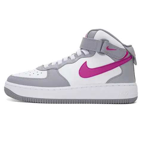 Nike Women's Shoes, Big Kids' Shoes, Air Force 1 Mid Easyon (Gs) Sneakers, Trendy Casual Mid-Top Sneakers Fn1193-003