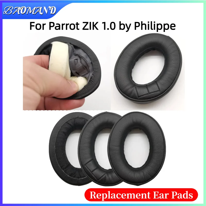 

Replacement Earpads For Parrot ZIK 1.0 by Philippe Ear Cushion / Headphone Ear Pad
