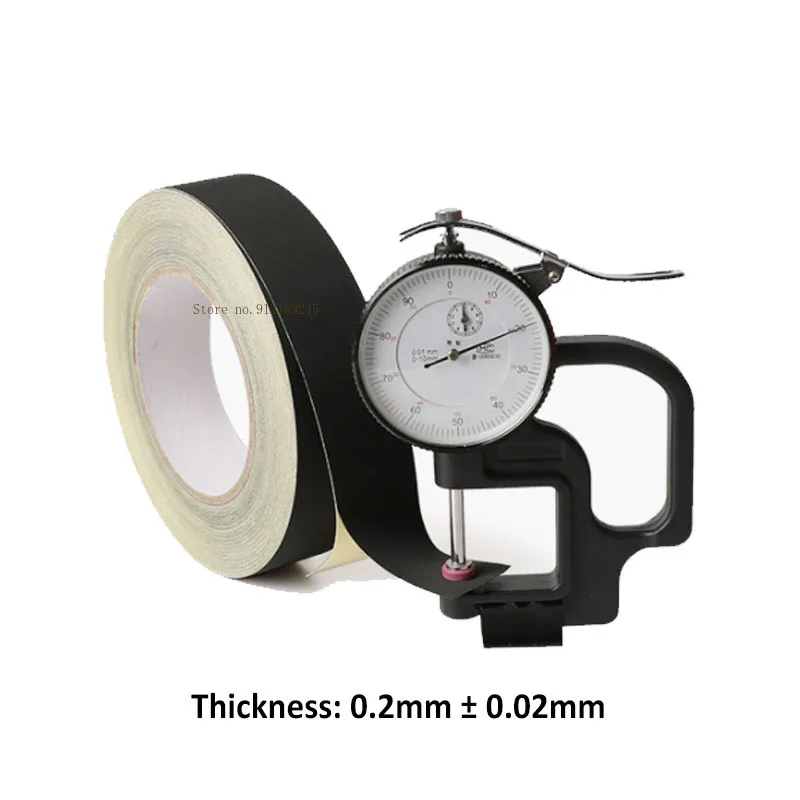 Black acetate tape, acetate insulation cloth, acetate fiber fabric tape Automotive Wire Harness Tape