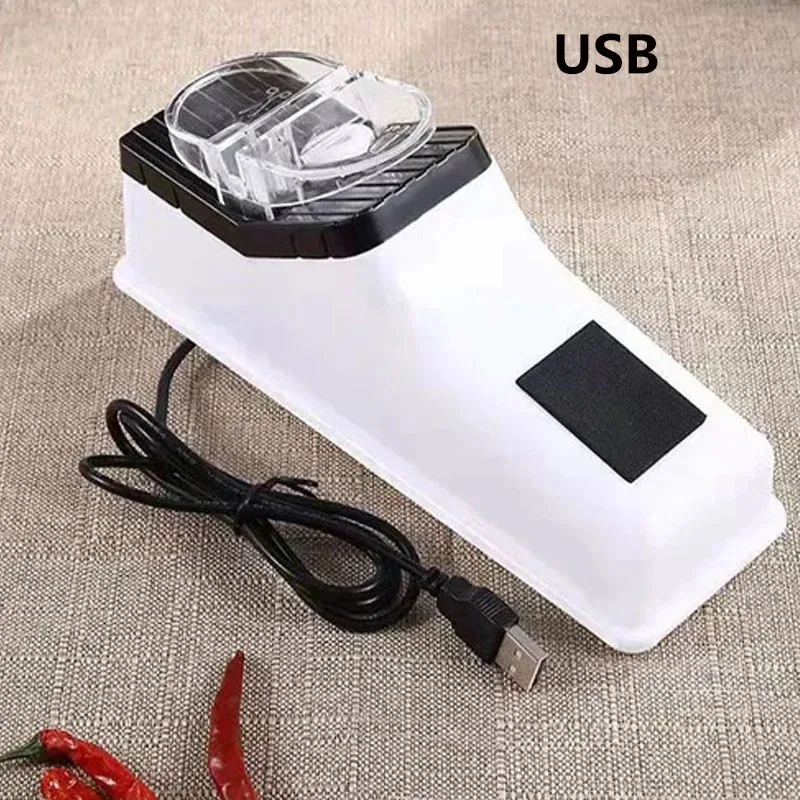 

Electric Sharpener Kitchen Knife Sharpening Kitchen Sharpening Stone Grinder Sharpener Portable Sharpener for Kitchen Knife