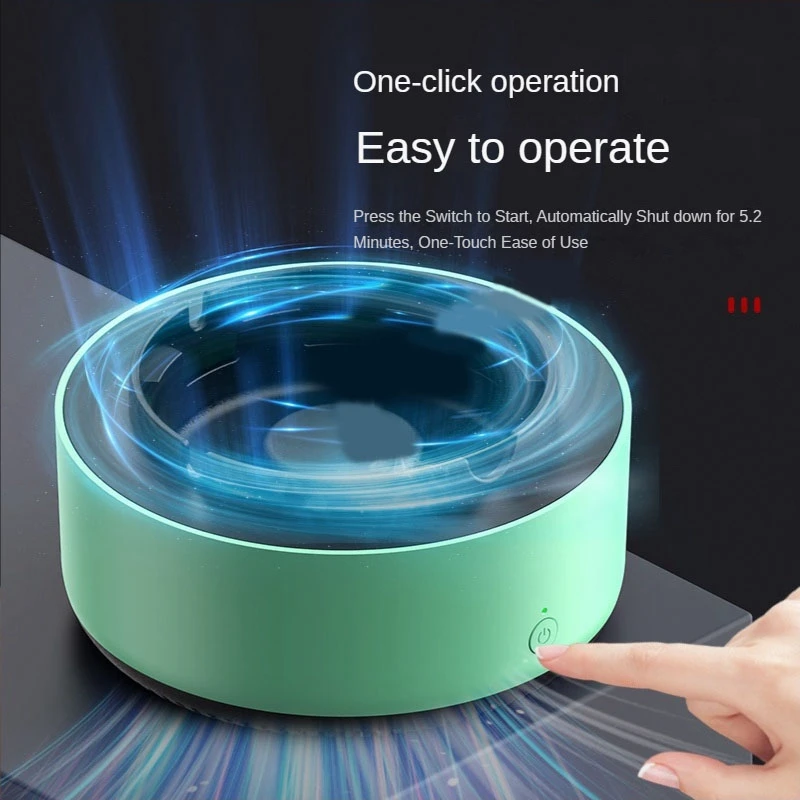 Multi-Purpose Ashtray With Air Purifier Function To Filter Second-Hand Smoke And Remove The Smell Of Smoke