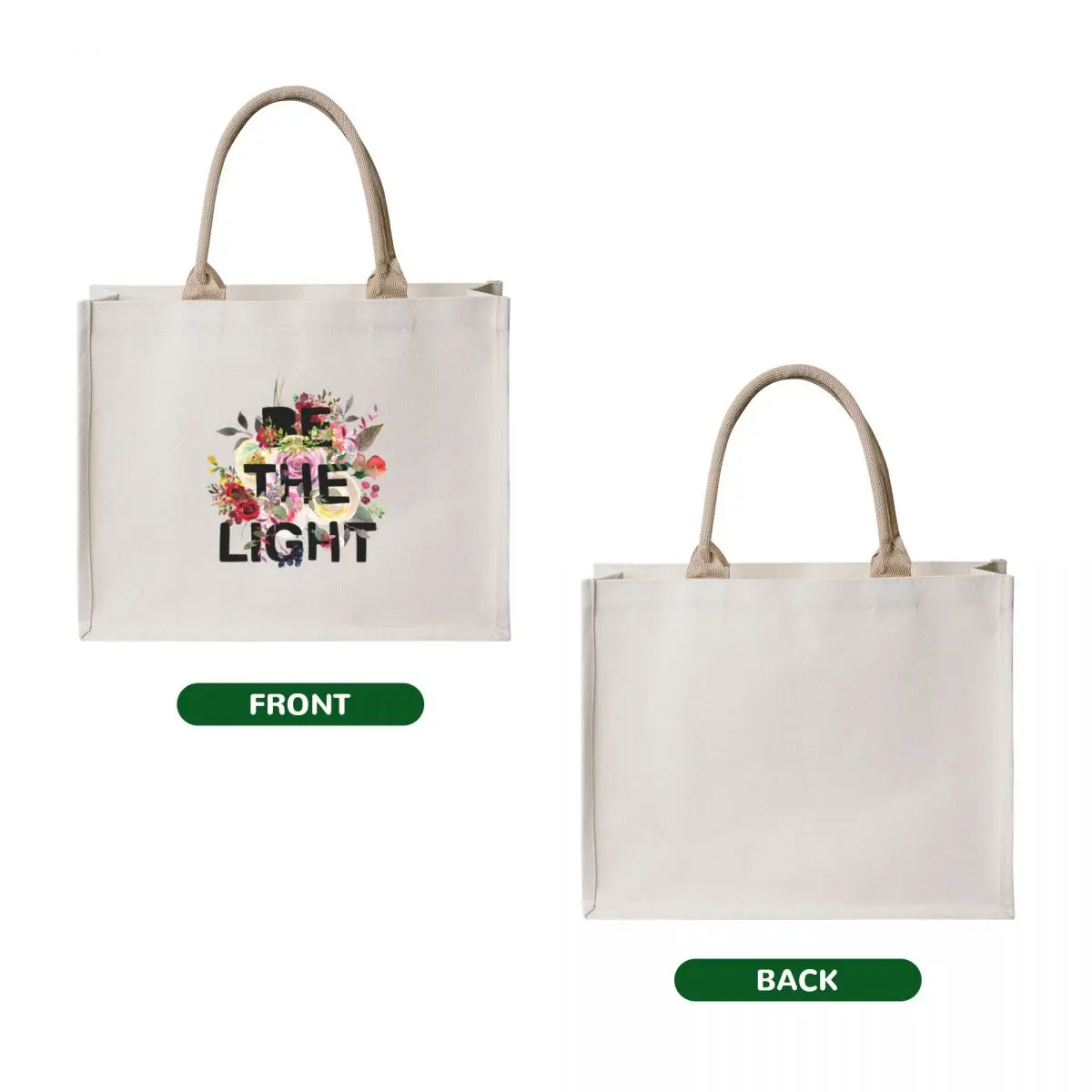 Christian Bible Verse Be The Light Tote Bag shopper bags custom tote bag reusable grocery bags tote bag screen