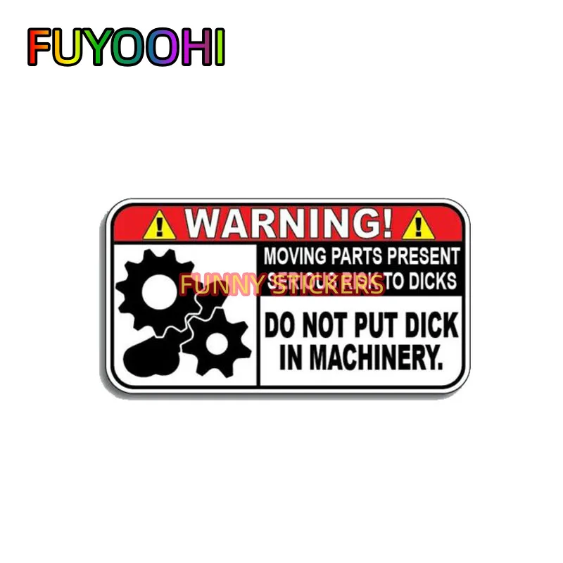 

Горячий предупреждающий знак инженерного автомобиля, автомобильная наклейка, водонепроницаемая крышка, царапины, наклейка на окно мотоцикла, ПВХ 10,4 см х 5,5 см