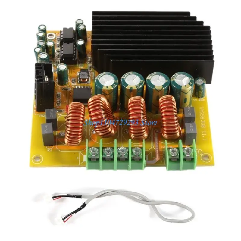 

Y2GD TAS5630 Twin Channel Class D Digital Power Amplifiers Board 300W+300W