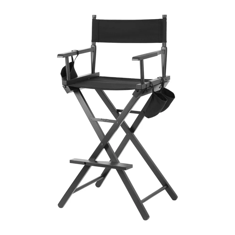 Professional Makeup Artist Directors Chair Wood Lightweight Foldable