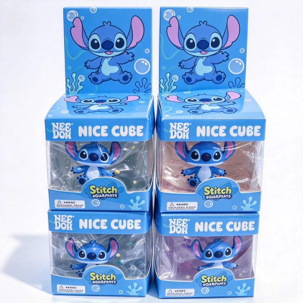 NeeDoh Nice Cube Soft Squishy Sensory Cube Adult Stress Relief Anxiety Fidget Toy Portable Hand Squeeze Decompression Toy Gift