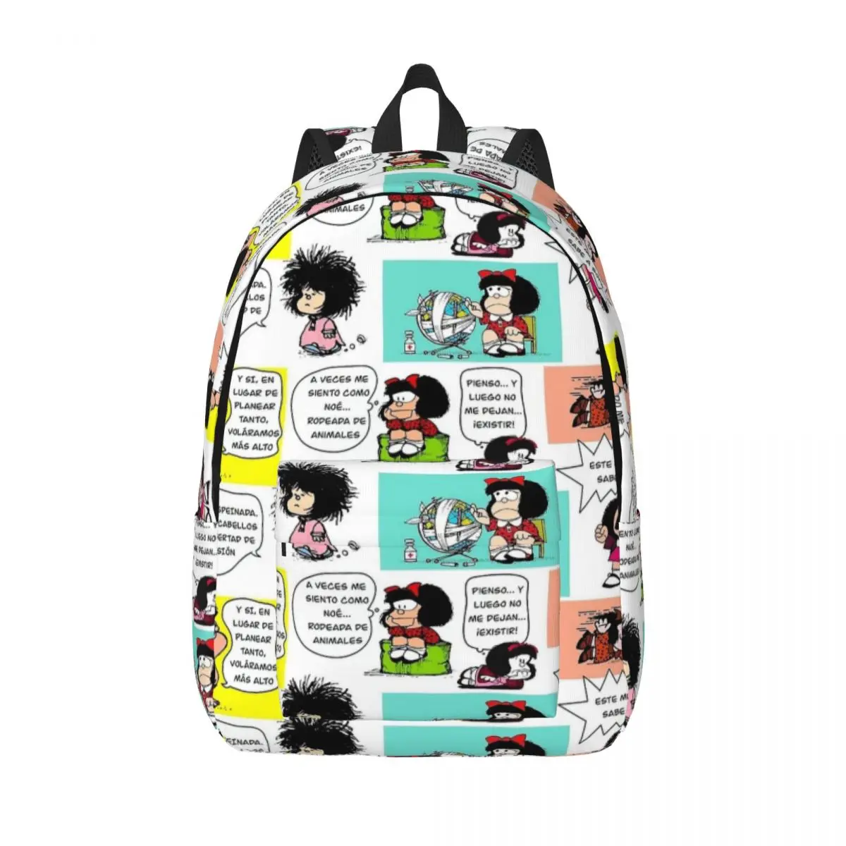 Mafie Mafalda for Men Women Student School Bookbag Daypack Middle High College Gift