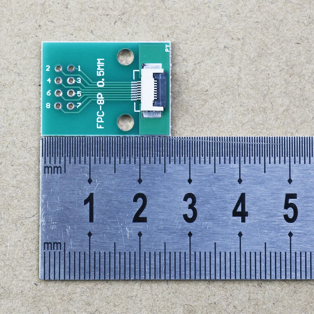 1pcs FPC/FFC Flat Cable Transfer Plate Is Directly Inserted DIY 0.5 mm 1mm Spacing Connector 6P/8P/10P/20P/30P/40P/60P WP-182