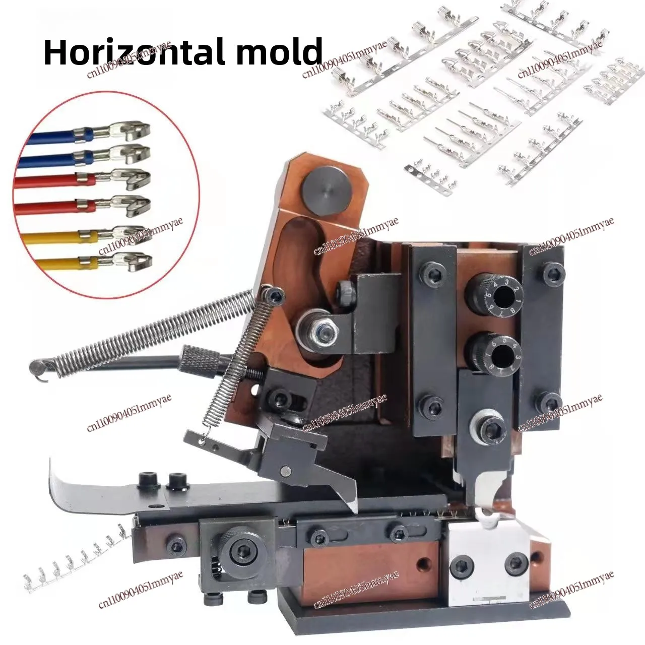 

Silent terminal machine Horizontal feeding terminal mold Automatic crimping mold