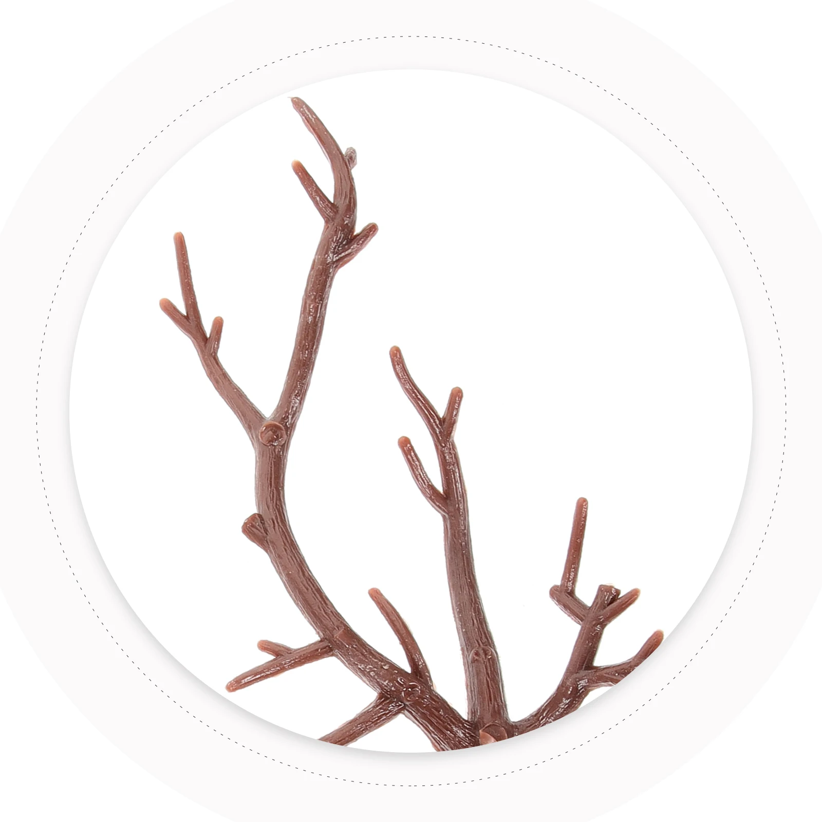 

10 Pcs Plastic Antlers Accessories 20CM Branches DIY Snowman Arm Decor Artificial Dried Tree Stems Home Party Wedding