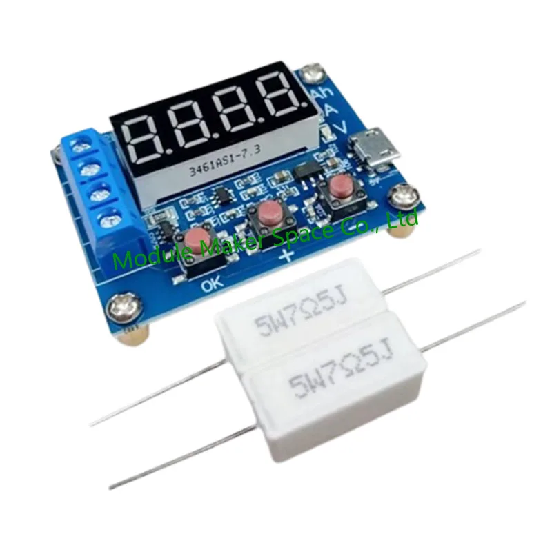 HW-586 ZB2L3 1.2 فولت 12 فولت 18650 بطارية ليثيوم أيون قدرة تستر المقاومة بطارية الرصاص الحمضية قدرة متر التفريغ تستر