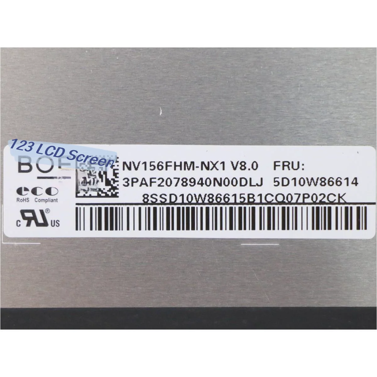 Imagem -03 - Tela Lcd para Laptop Lenovo 156 Polegadas Ips 120hz Legião 515 Ideapad Gaming 3-15 Fru 5d10w86614 40pin Edp Nv156fhm-nx1 V8.0 Novo