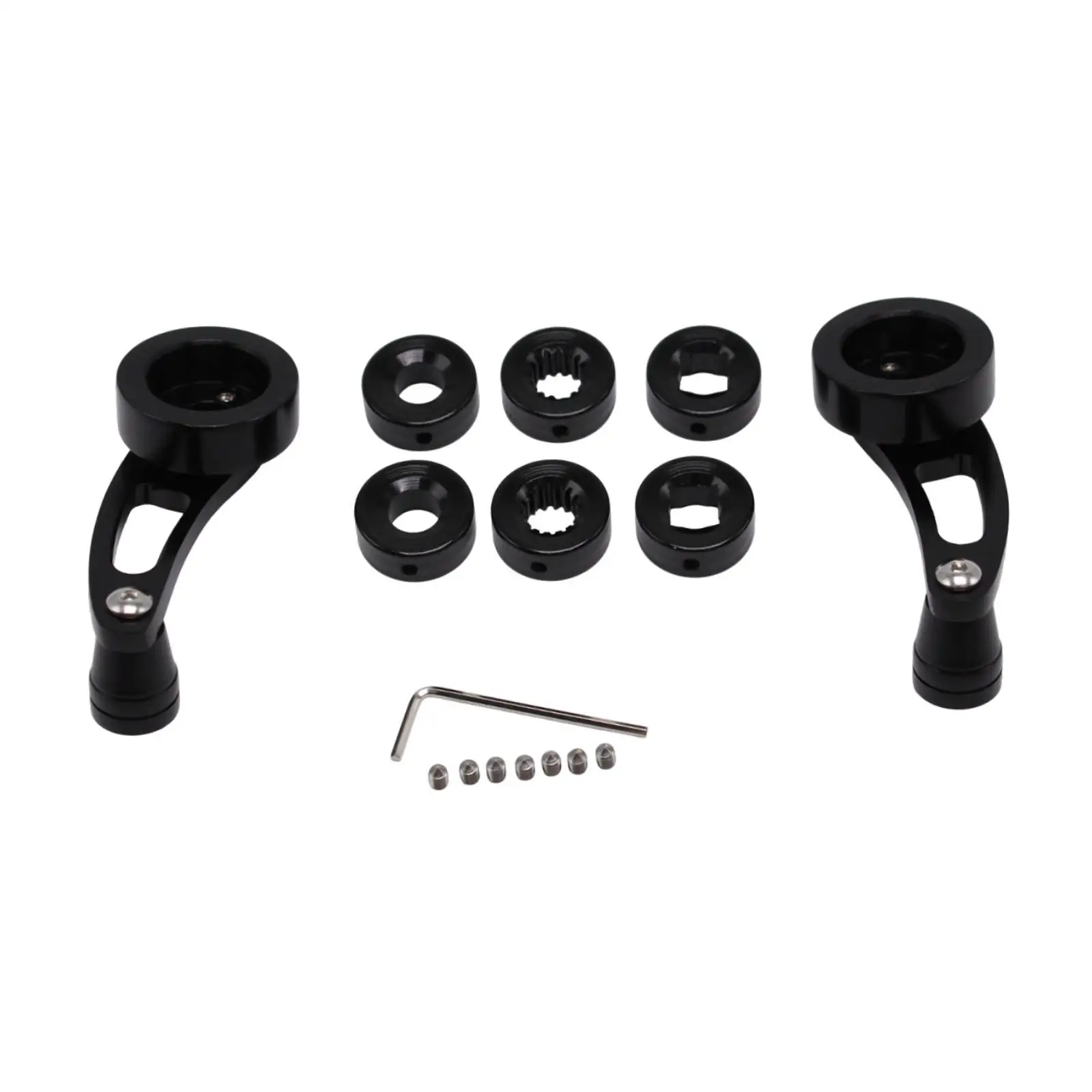 Easy Install Car Window Crank Handle Kit Sturdy Metal Window Riser Replacement for Chevy Ford Buick Pontiac