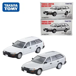 TAKARA TOMY TOMICA 1:64TLV LV-N273a/b Toyota CorollaVan alloy compression shaft miniature model,children's holiday birthday gift