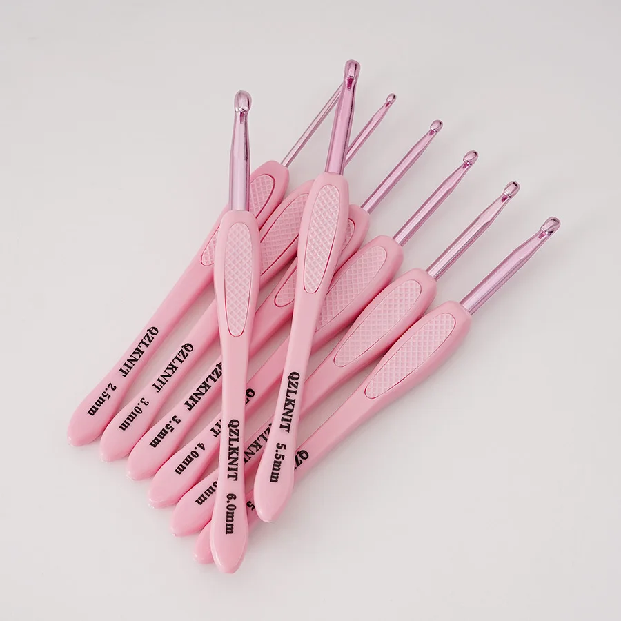 

Crochets Soft Handle DIY Knitting Needles Sets Sewing Tool Accessories Mix Size Crochet Hook