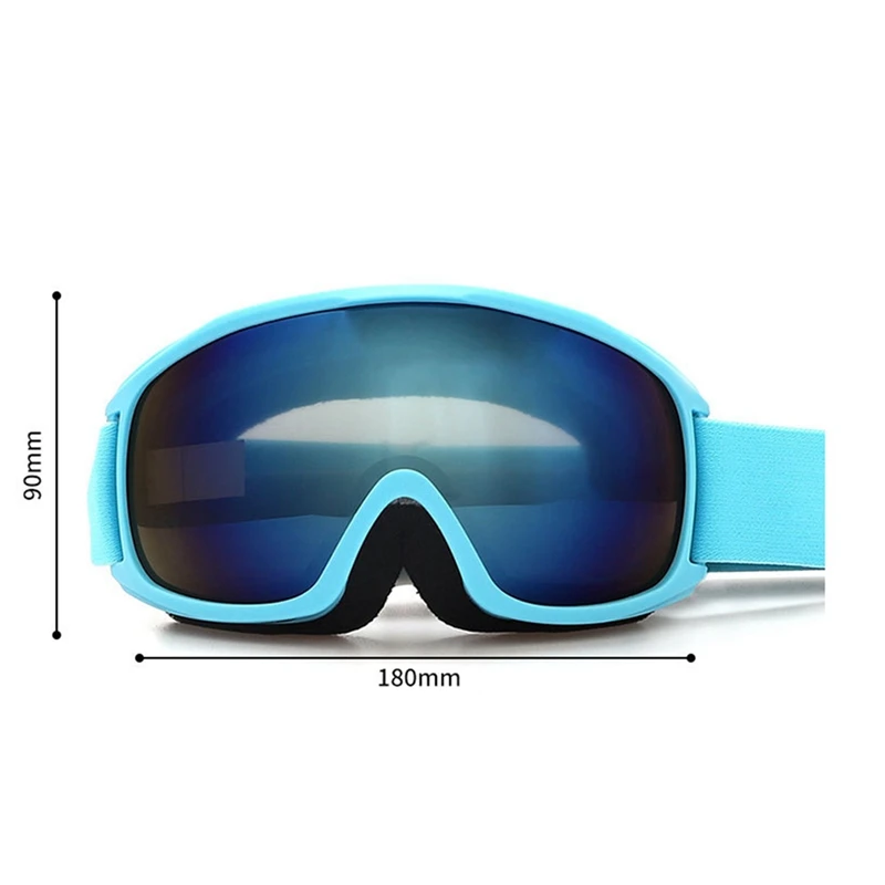 Myopia Adult Snow Goggles With Spherical Lens For Adults, Skiing And Mountaineering Gear