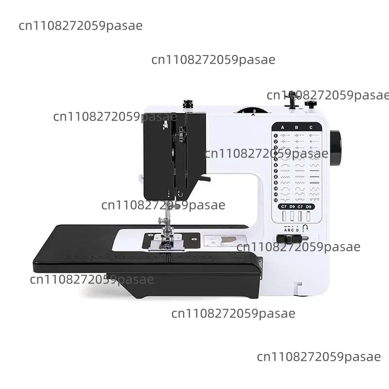Sewing Machine Home Textile Sewing Machine Electric Needlework with Presser Foot Table Beginner Repair DIY Knitting